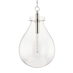 Ivy Pendant, Polished Nickel