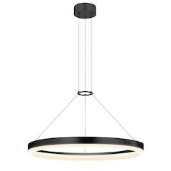 Corona Pendant, Satin Black