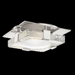 Bourne Semi-Flush, Polished Nickel