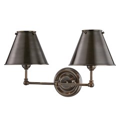 Classic No.1 Wall Sconce In Distressed Bronze Color