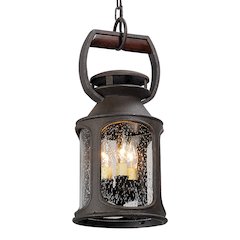 Old Trail Exterior Lantern, Heritage Bronze