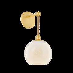 Abbie Wall Sconce, Aged Brass