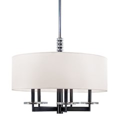 Chelsea Chandelier, Polished Nickel