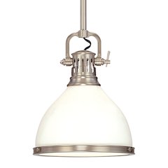 Randolph Pendant, Satin Nickel