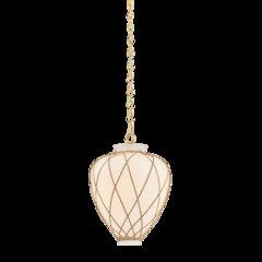 Apple Valley Pendant, Aged Brass