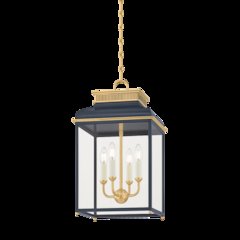 Houghton Lantern, Aged Brass
