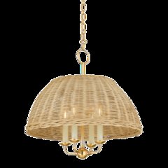 Arwen Chandelier, Aged Brass