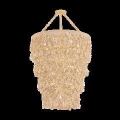 Naxos Chandelier, Vintage Gold Leaf