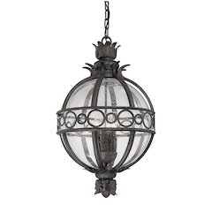 Campanile Exterior Lantern, French Iron