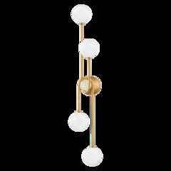 Astro Wall Sconce, Vintage Brass