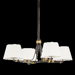 Crown Heights Chandelier, Aged Brass