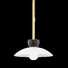 Whitley Pendant, Aged Brass