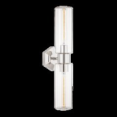 Roebling Wall Sconce, Polished Nickel