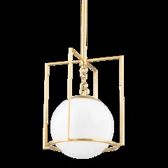 Frankie Pendant, Aged Brass