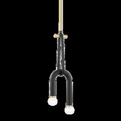 Whit Pendant, Aged Brass