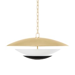 Adara Chandelier, Vintage Gold Leaf