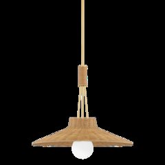 Laudine Pendant, Aged Brass