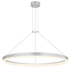 Corona Pendant, Bright Satin Aluminum