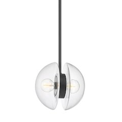 Kert Pendant, Black Brass