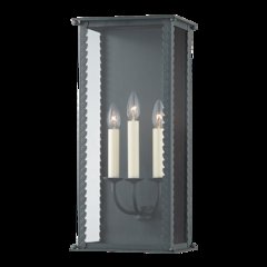 Zuma Exterior Wall Sconce, Verdigris
