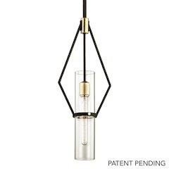 Raef Pendant, Textured Bronze