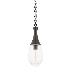 Southold Pendant, Black Brass