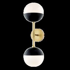 Renee Wall Sconce, Aged Brass