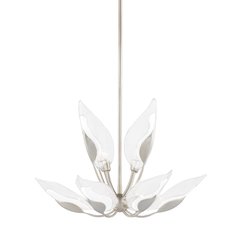 Blossom Chandelier, Silver Leaf