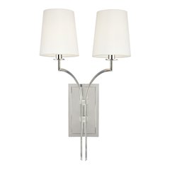 Glenford Wall Sconce, Polished Nickel