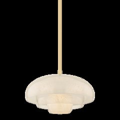 Auburndale Pendant, Aged Brass