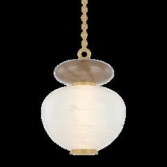 Syros Pendant, Vintage Brass