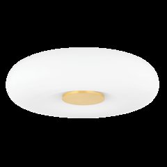 Imani Flush Mount, Aged Brass