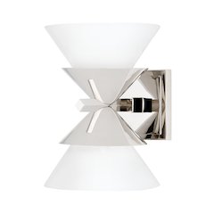 Stillwell Wall Sconce, Polished Nickel
