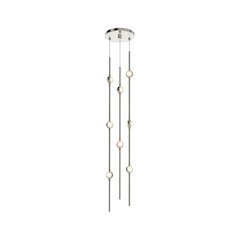 Constellation Pendant, Satin Nickel
