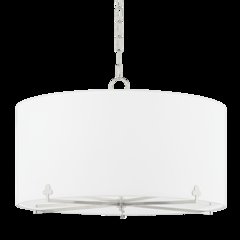 Darlene Chandelier, Polished Nickel