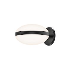 Pillows Wall Sconce, Satin Black