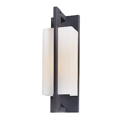 Blade Exterior Wall Sconce, Forged Iron