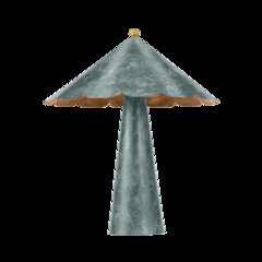 Folly Beach Table Lamp, Verdigris