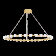 Linus Chandelier, Vintage Brass