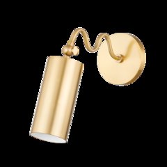 Bea Wall Sconce, Aged Brass