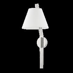 Shokan Wall Sconce, Polished Nickel