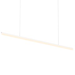 Stiletto Pendant, Satin White