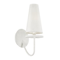 Marcel Wall Sconce, Gesso White