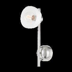 Belle Wall Sconce, Polished Nickel