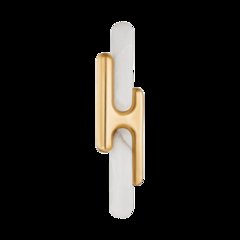 Rosalba Wall Sconce, Vintage Brass