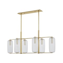 Pebble Linear, Aged Brass
