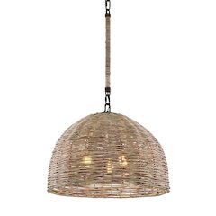Huxley Chandelier, Textured Bronze