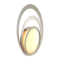 Stratus Wall Sconce, Polished Stainless