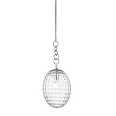 Venice Pendant, Polished Nickel