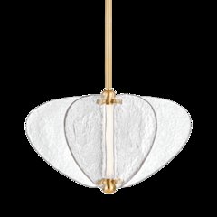 Freya Chandelier, Vintage Brass